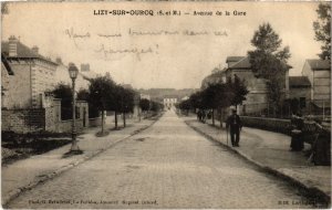 CPA Lizy sur Ourcq Avenue de la Gare (1269827)