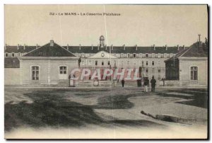 Old Postcard Le Mans Barracks Army Paixhaus