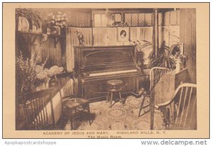 The Music Room Academy Of Jesus and Mary Highland Mills New York Albertype