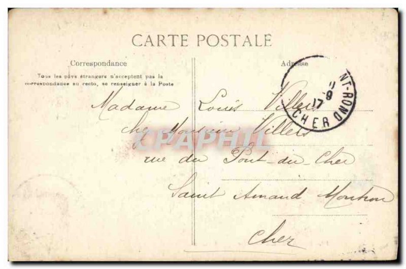 Old Postcard Paris Bagatelle The daughter