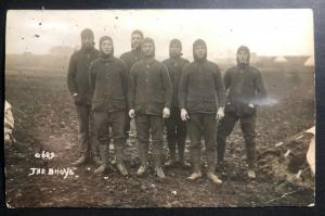 Mint England Real Picture Postcard Balloon The Bhoys Aero club Pilots