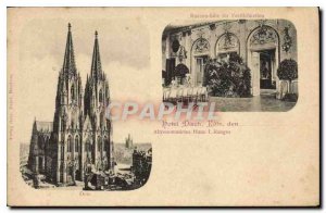 Postcard Old Hotel Disch Koin Altrenommirtes Haus I Ranges Koln