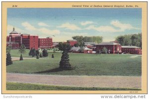Pennsylvania Butler General View Of Deshon General Hospital