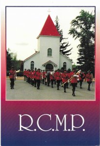 R C M P Band on Parade Training Chapel 1895 Regina Saskatchewan Canada 4 by 6