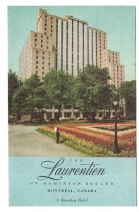 The Laurentien A Sheraton Hotel, Montreal Quebec, Used 1956