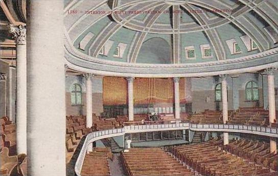 Washington Seattle Interior Of First Presbyterian Church