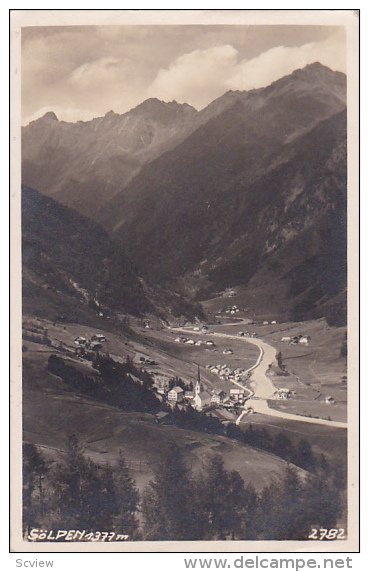 RP, SOLDEN (Tirol), Austria, PU-1930; Aerial View