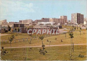 Postcard Modern Herouville-St-Clair (Calvados) Les Belles Doors and CES Pierr...