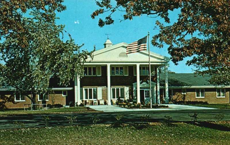 Vintage Postcard The Lima Convalescent Home Bed Skilled Nursing Facility Lima OH