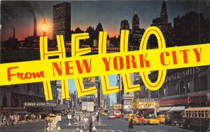 Lot 35 usa hello from new york city car sherator astor hotel  bus