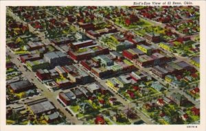 Oklahoma El Reno Birds Eye View Curteich