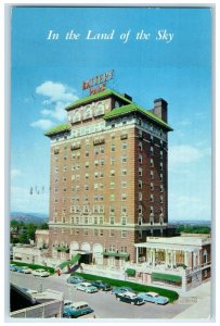 1956 Battery Park Hotel In Land of the Sky Asheville North Carolina NC Postcard