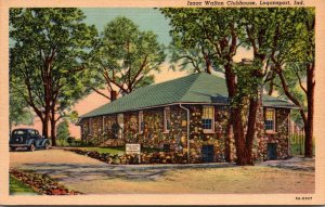 Indiana Logansport Izaac Walton Clubhouse Curteich