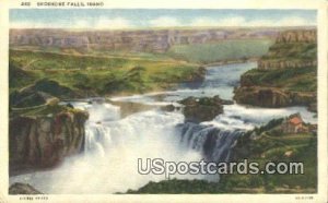Shoshone Falls, Idaho       ;            Shoshone Falls, ID 