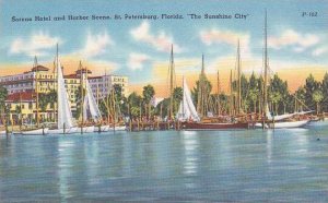 Florida Soreno Hotel And Harbor Scene The Sunshine City