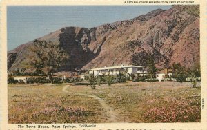 Willard Linen Postcard; The Town House Hotel, Palm Springs CA Unposted