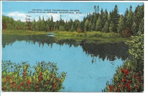 Manistique, MI - Kitch-iti-ki-pi Springs - 1951