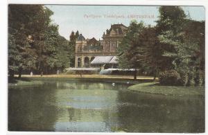 Pavilion Vondelpark Amsterdam Netherlands 1910c postcard