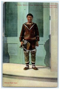 1909 Alaska Yukon Pacific Exposition Seattle Washington WA Joe Cook Postcard