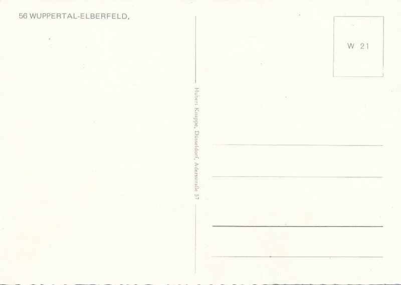 Wuppertal, Germany - Suspension Railway - Schwebebahn - Monorail