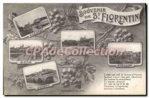 Old Postcard Remembrance St Florentin