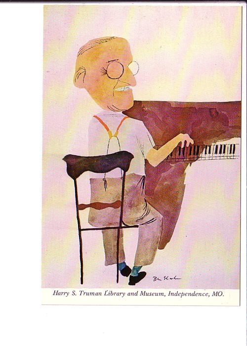 Ben Shahn, Hot Piano Portrait of President Harry S Truman Library and Museum,...