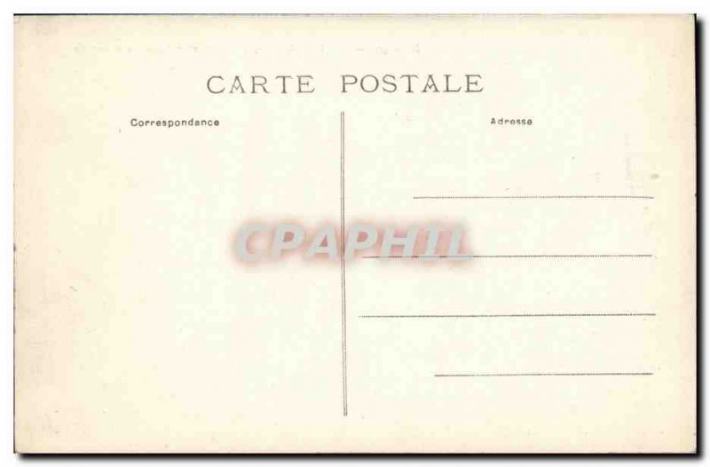 Old Postcard Terrasson the Vezere and La Digue de la Vergne