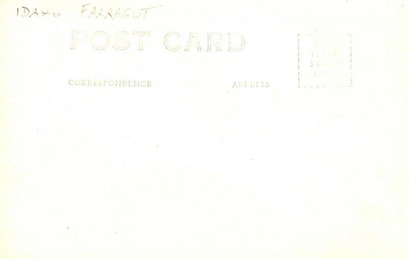 ID - Farragut Naval Base. Ship's Service Store Interior - RPPC