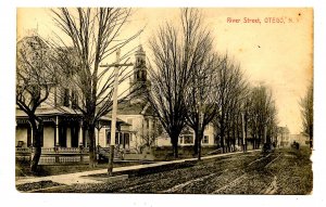 NY -  Otego. River Street