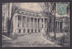 Postcard, CANADA, Montreal, Convent of The Holy Name of Marie Hochelaga