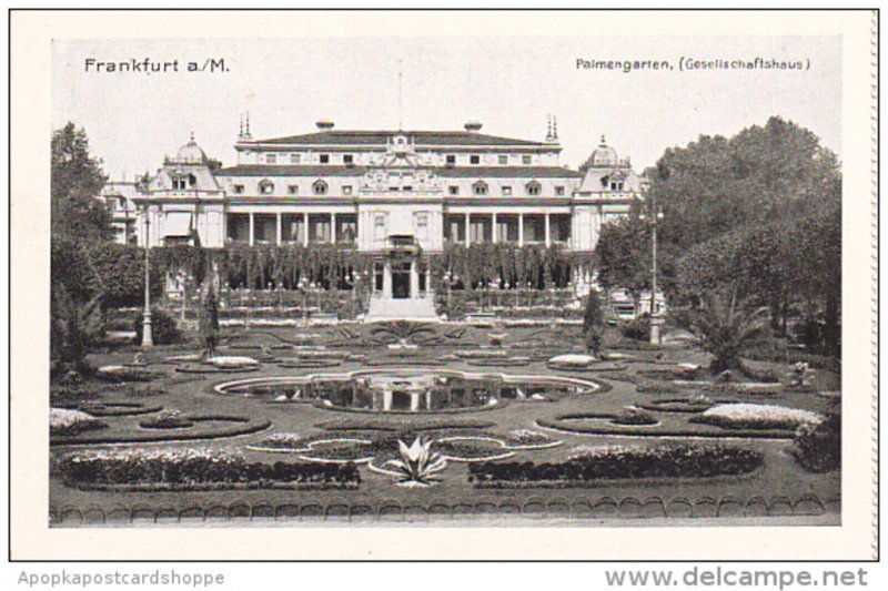 Germany Frankfurt am Main Palmengarten Gesellschaftshaus Photo