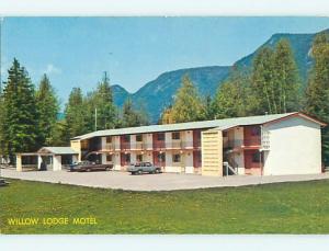 Unused Pre-1980 WILLOW LODGE MOTEL in Sicamous British Columbia Canada u4167