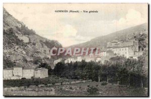 Gornies - General view - Old Postcard