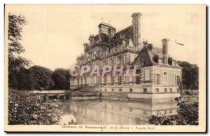 Old Postcard Château de Beaumesnil North Facade