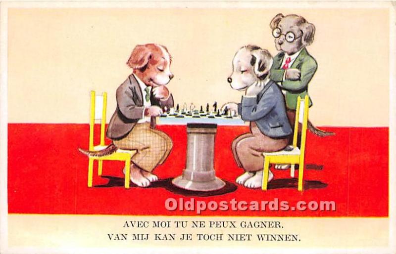 Avec Moi Tu Ne Peux Gagner Chess Unused 