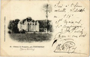 CPA Parthenay Chateau de Pompairin (993718)