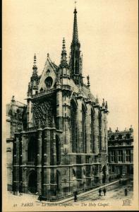 PARIS FRANCE, Holy Chapel, c1910 Vintage Postcard FR340138