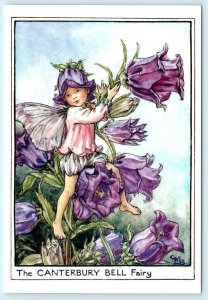 THE CANTURBURY BELL FAIRY Artist Cicely Mary Barker 1995~ 4x6 Fantasy Postcard