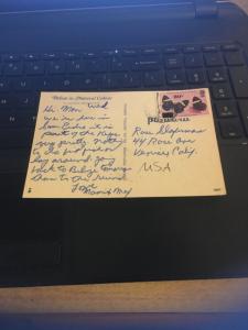 Vintage Postcard: Belize, Aerial View