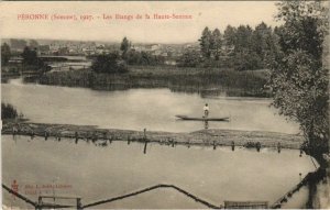 CPA PÉRONNE Les Etangs de la Haute-Somme (18154)