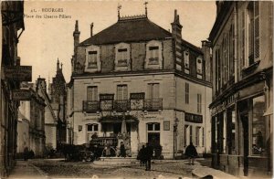 CPA BOURGES Place des Quatre-Piliers (863388)