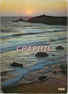 Postcard Modern Brittany Picturesque Crepuscule on the Cote Sauvage