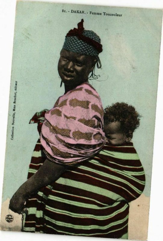 CPA AK Senegal-Dakar-Femme Toucouleur (235357)