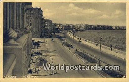 The Corniche Alexandria Eqypt Unused 