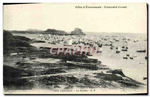 Old Postcard Cancale The Rock Boat