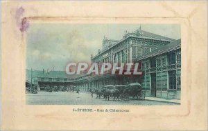 Postcard Old St Etienne Gare Chateaucreux