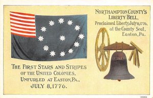 First Stars and Stripes of the United Colonies  Easton, Pennsylvania PA