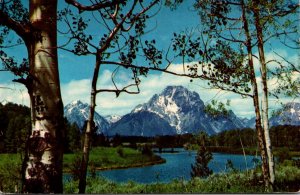 Wyoming Grand Teton National Park Mount Moran 1968