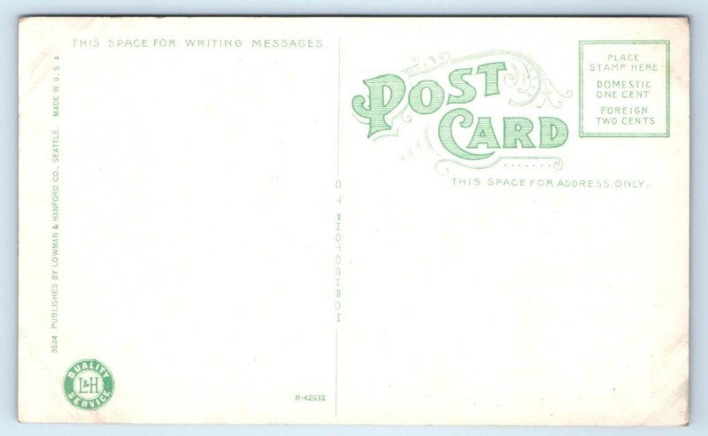 BREMERTON, WA Washington ~ PACIFIC AVE. STREET SCENE ~ c1910s  Postcard