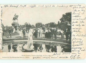 Pre-1907 GREAT VIEW OF THE VENUS STATUE Boston Massachusetts MA AF7155